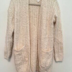 Hippie rose cardigan beige small